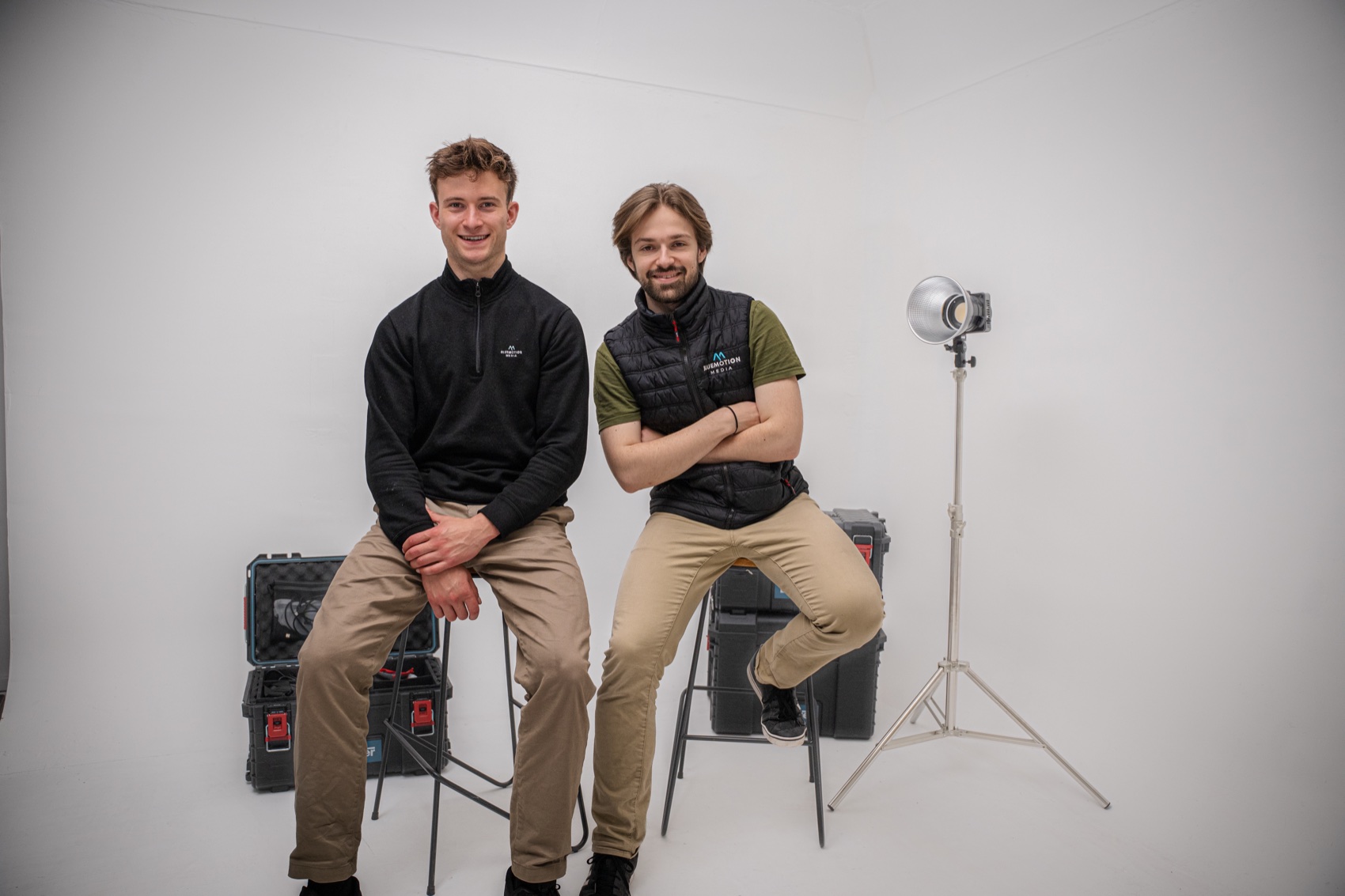 Joel Zeiser and Stefan Twomey, founders of Blue Motion Media